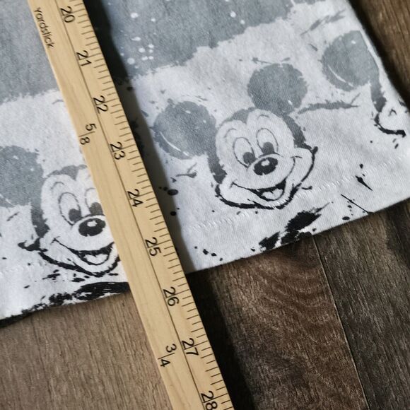 vtg 90s MICKEY MOUSE WALT DISNEY ALL OVER PRINT Single Stitch T-Shirt cartoon - Picture 7 of 9